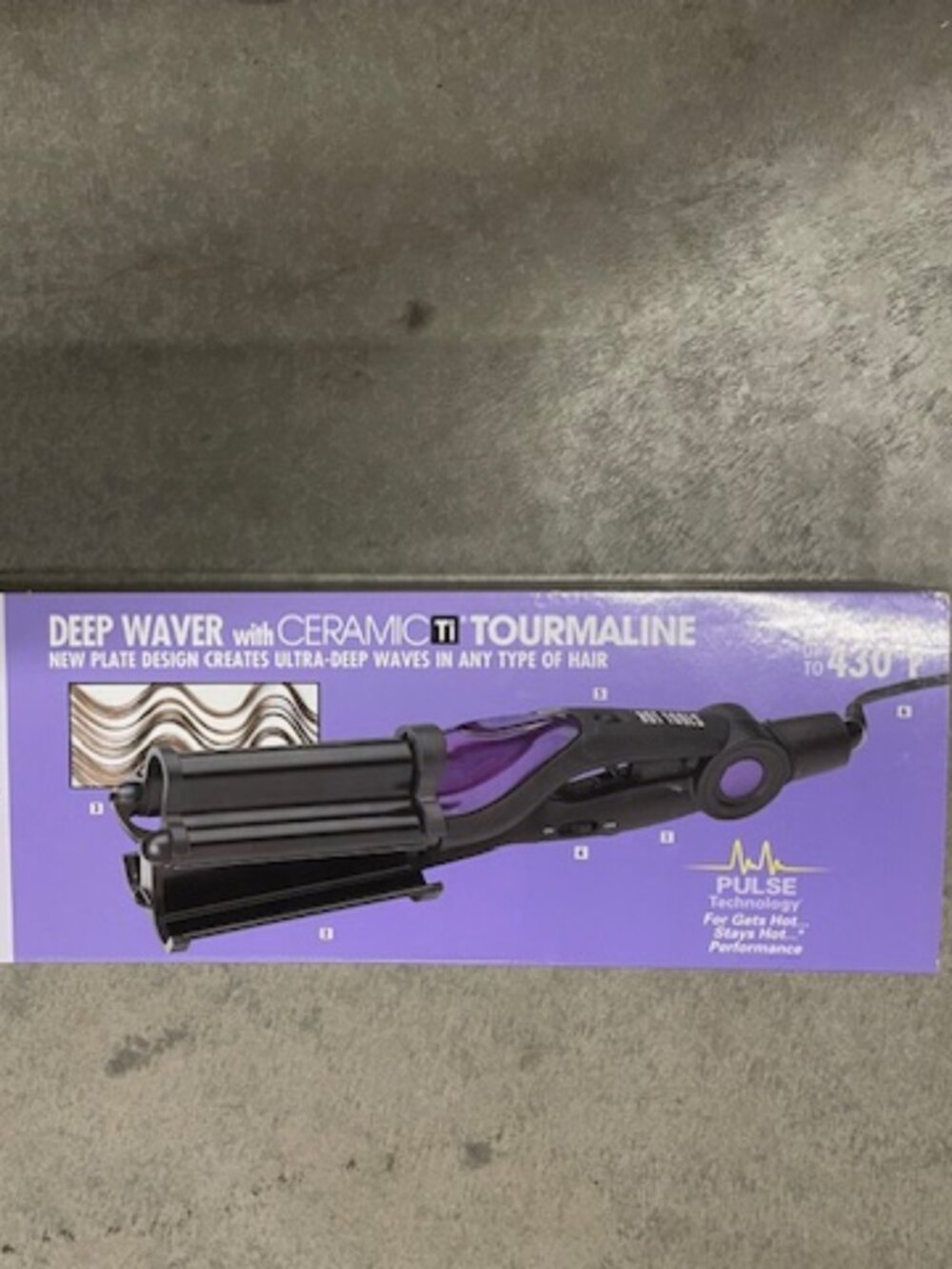Hot Tools Deep Waver Ceramic Hair Iron – NEW!